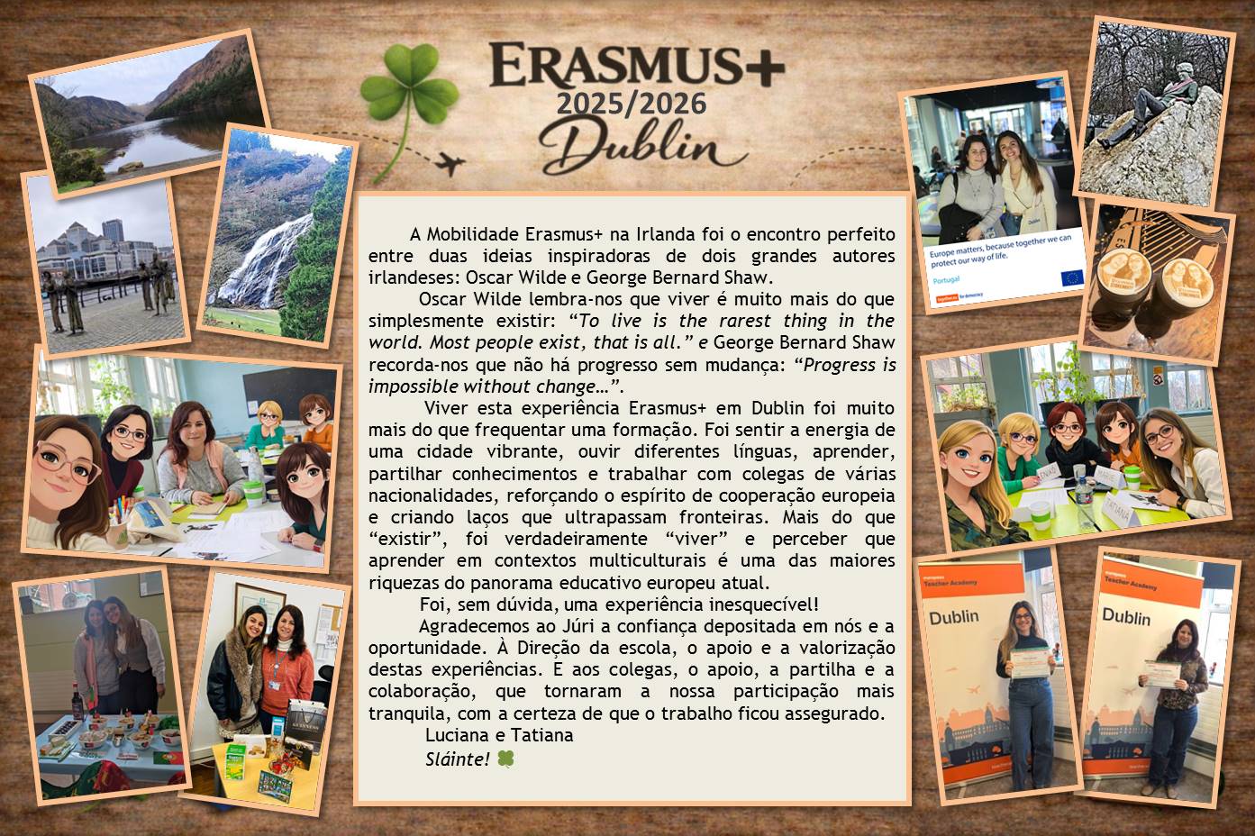 Curso de inglês em Dublin